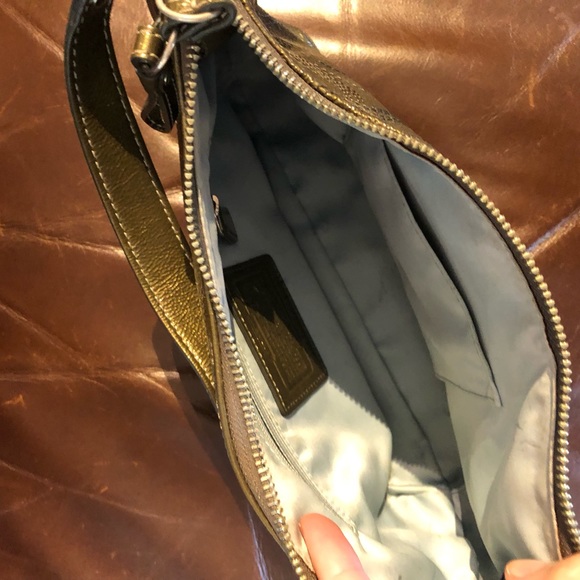 Coach Silver Bag - Picture 2 of 3